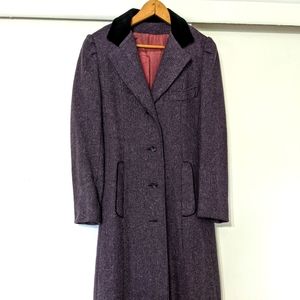 Vintage Jill Jr. Long Wool Coat
